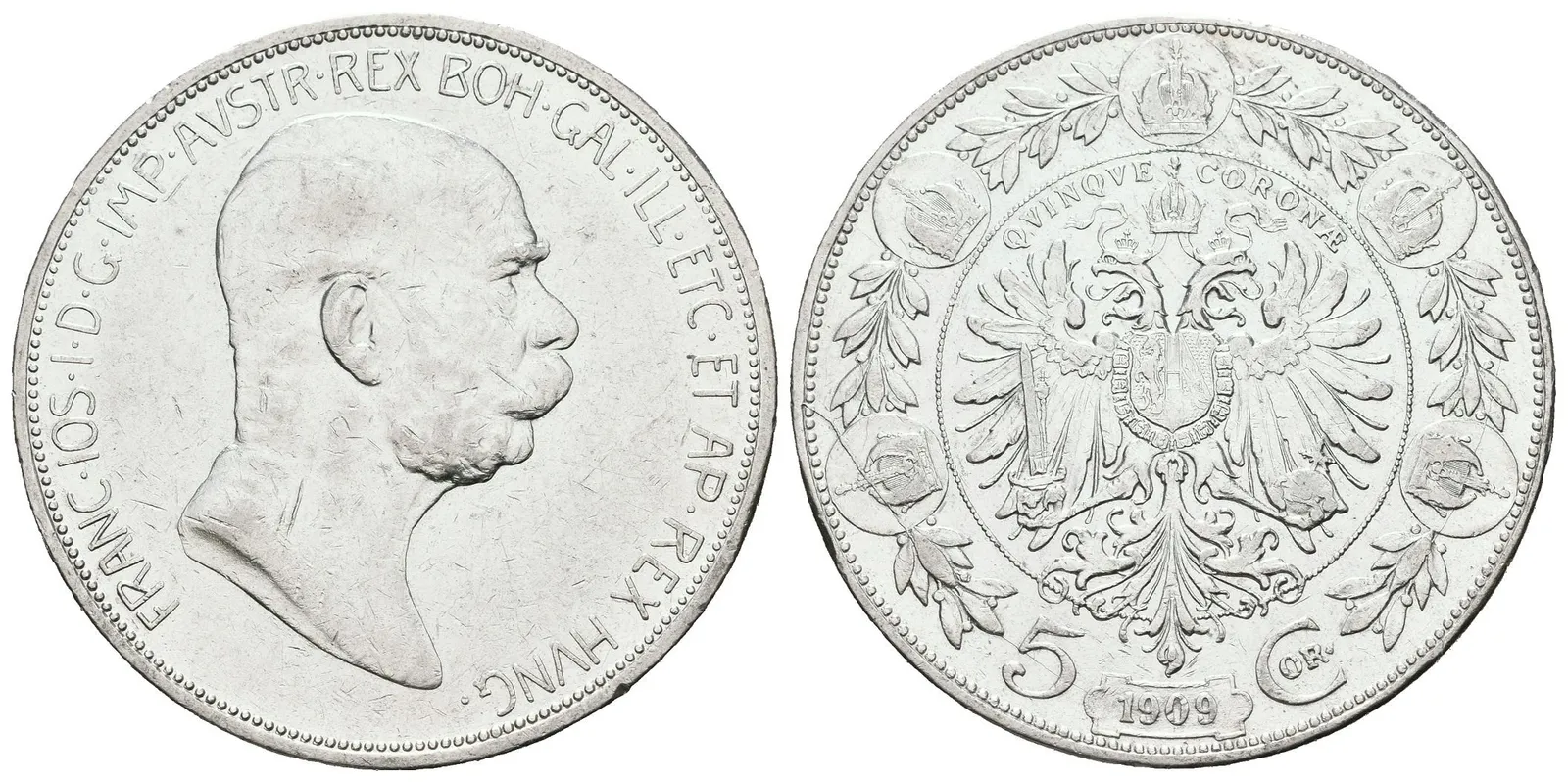 5 Koruna 1909
