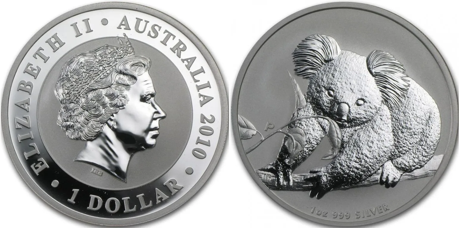 Austrálie, Dollar 2010 - Australian Koala
