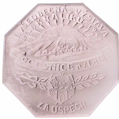 Plaketa 1941 - I. Všeobecná výstava králíků, Cena Za úspěch.