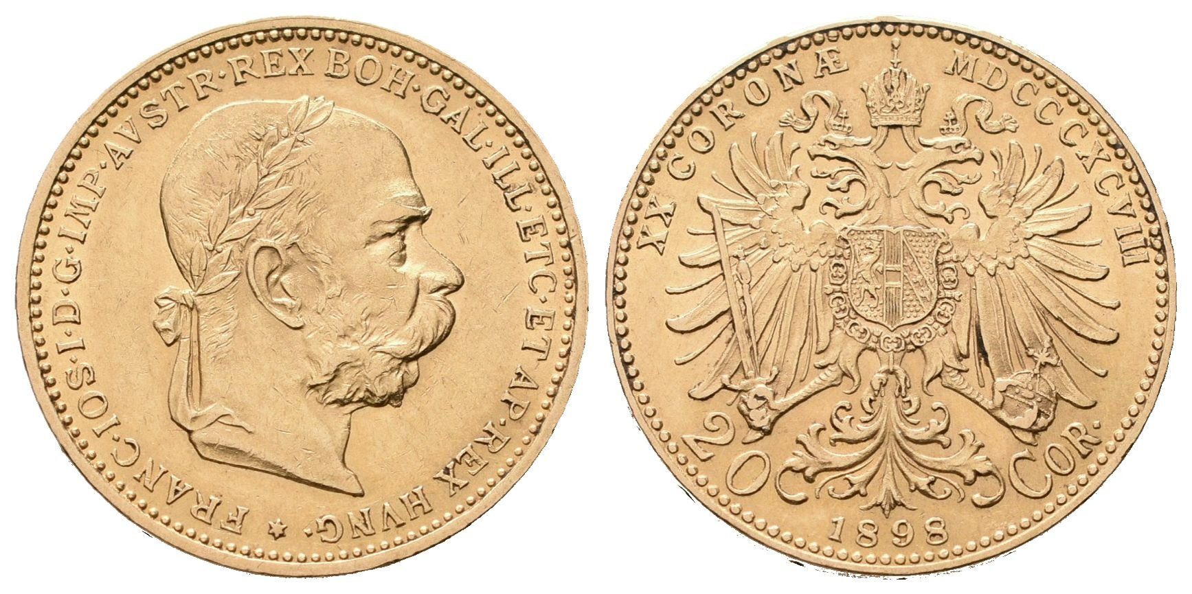 20 Koruna 1898