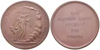 AE Medaile 1808 - K otevření Klarova ústav slepců v Praze. — 1