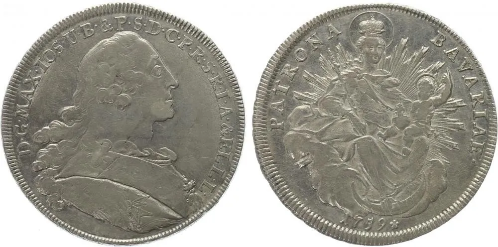 Bavorsko, Maximilian III. Josef, 1745 - 1777 — 1