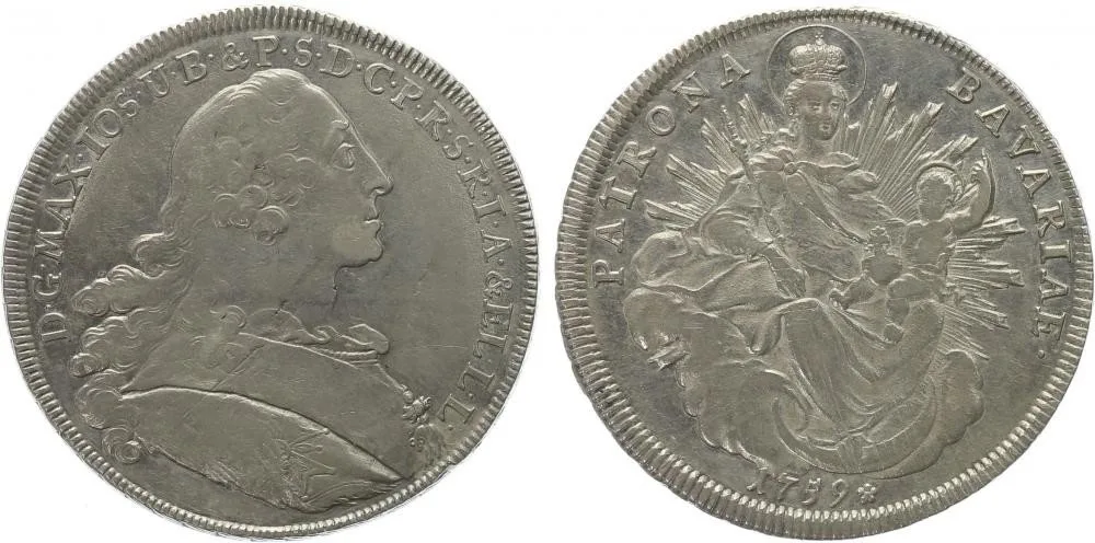 Bavorsko, Maximilian III. Josef, 1745 - 1777 — 1