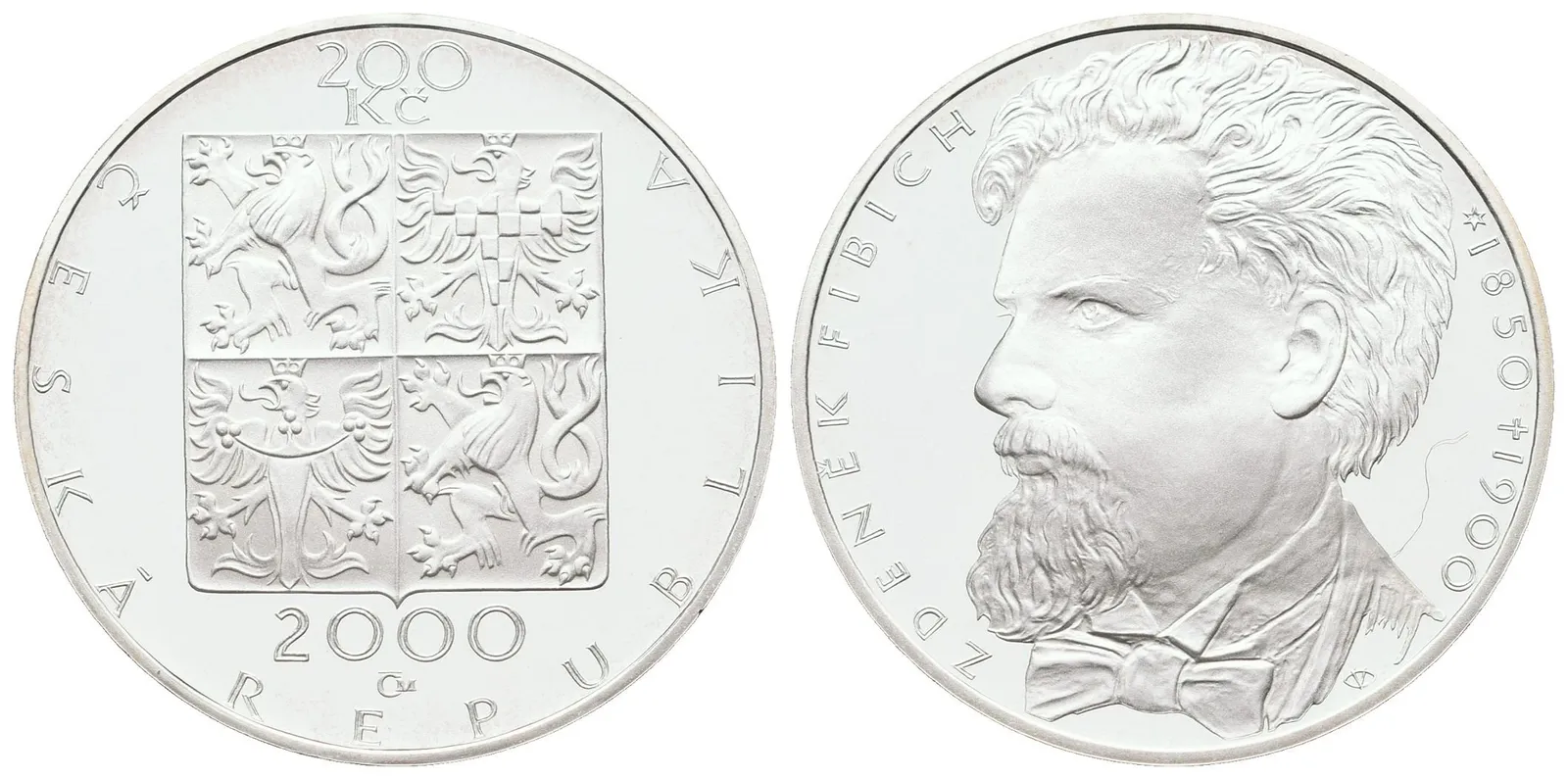 200 Kč 2000 - Zdeněk Fibich, PROOF