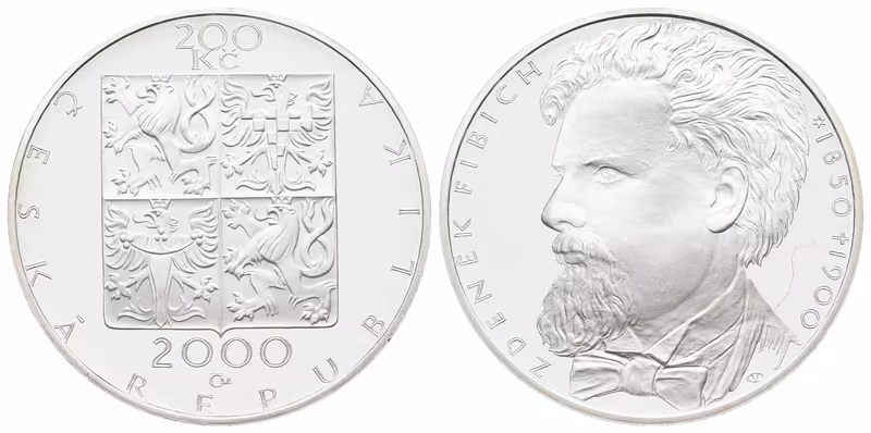 200 Kč 2000 - Zdeněk Fibich, PROOF