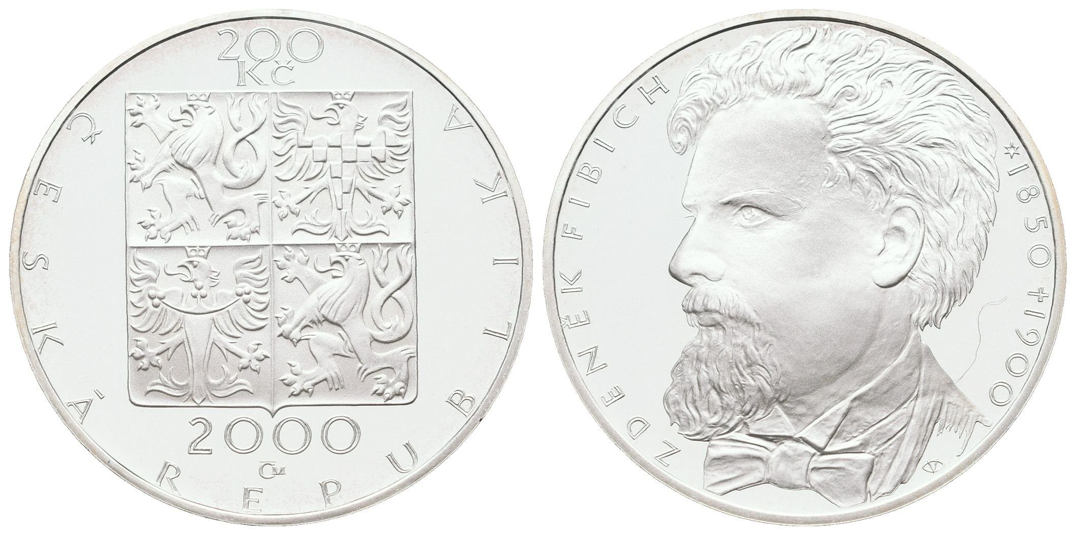 200 Kč 2000 - Zdeněk Fibich, PROOF