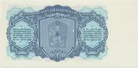 Československo, 3 Koruna 1961, série TU, perf. 3 m.d., Hej.98a.S1 - fotografie 2