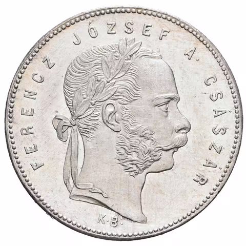 Zlatník 1869 KB, ražební lesk, čištěn, rysky