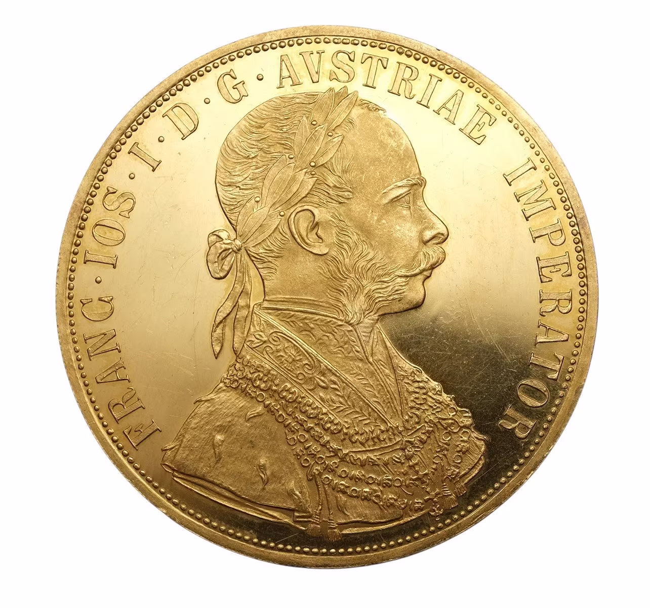 Zlatý 4 dukát 1906 František Josef I.