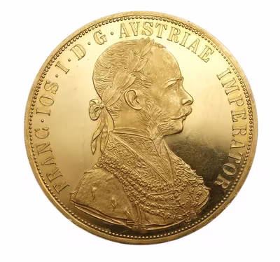 Zlatý 4 dukát 1906 František Josef I.