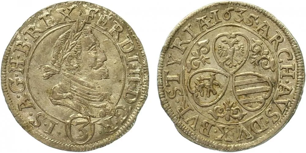 Ferdinand II., 1619 - 1637 (Mince dobrého zrna) — 1