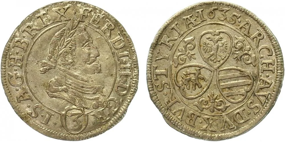 Ferdinand II., 1619 - 1637 (Mince dobrého zrna) — 1