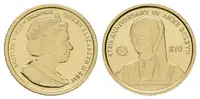 British Virgin Islands, 10 Dollars 2011 - Anna Boleynová