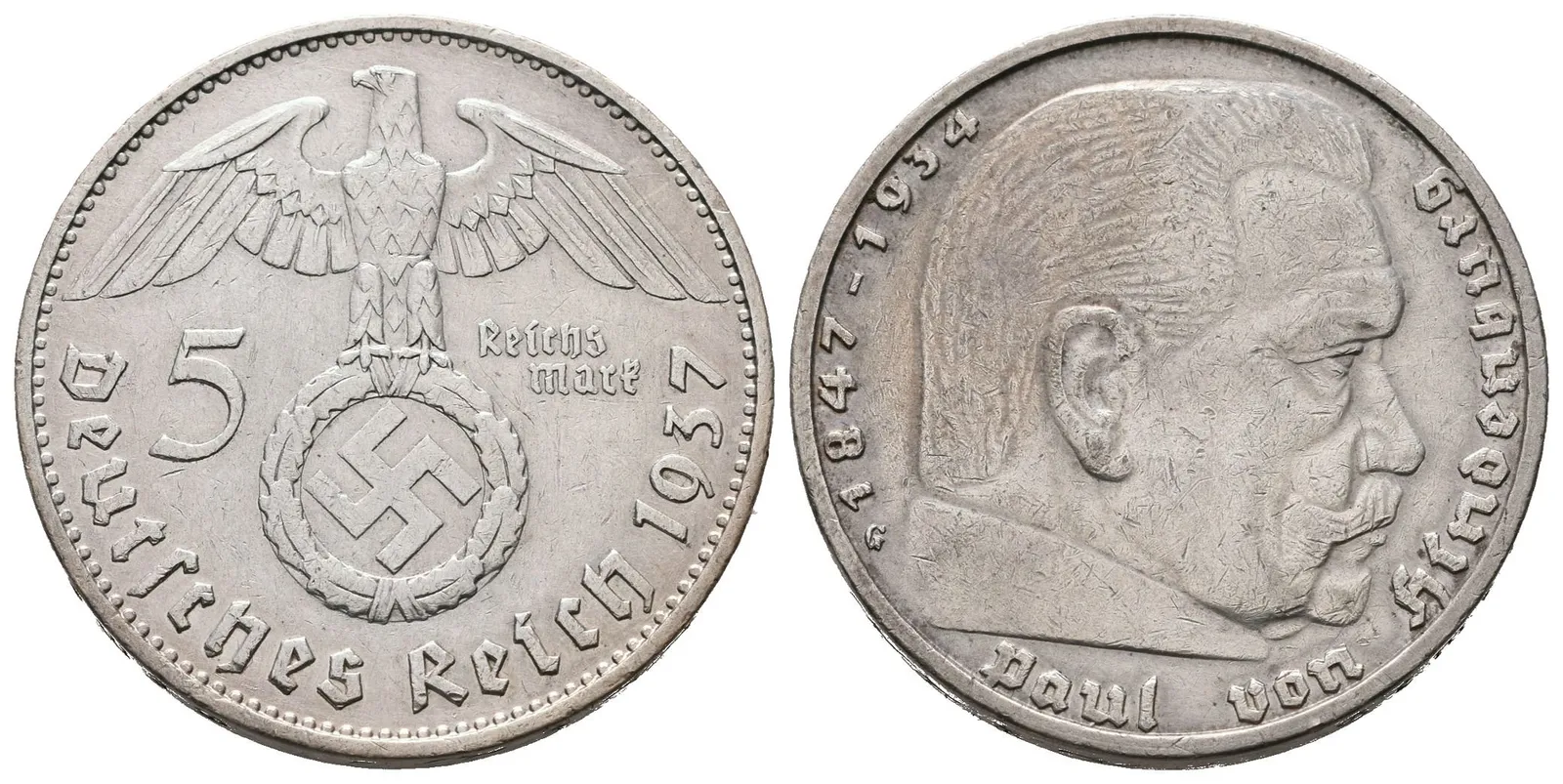 III. říše, 5 Marka 1937 G