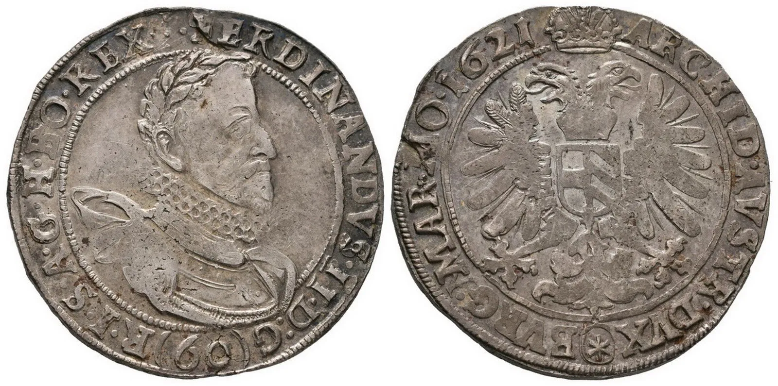 Ferdinand II., 1619 - 1637 (Mince kiprová) — 1