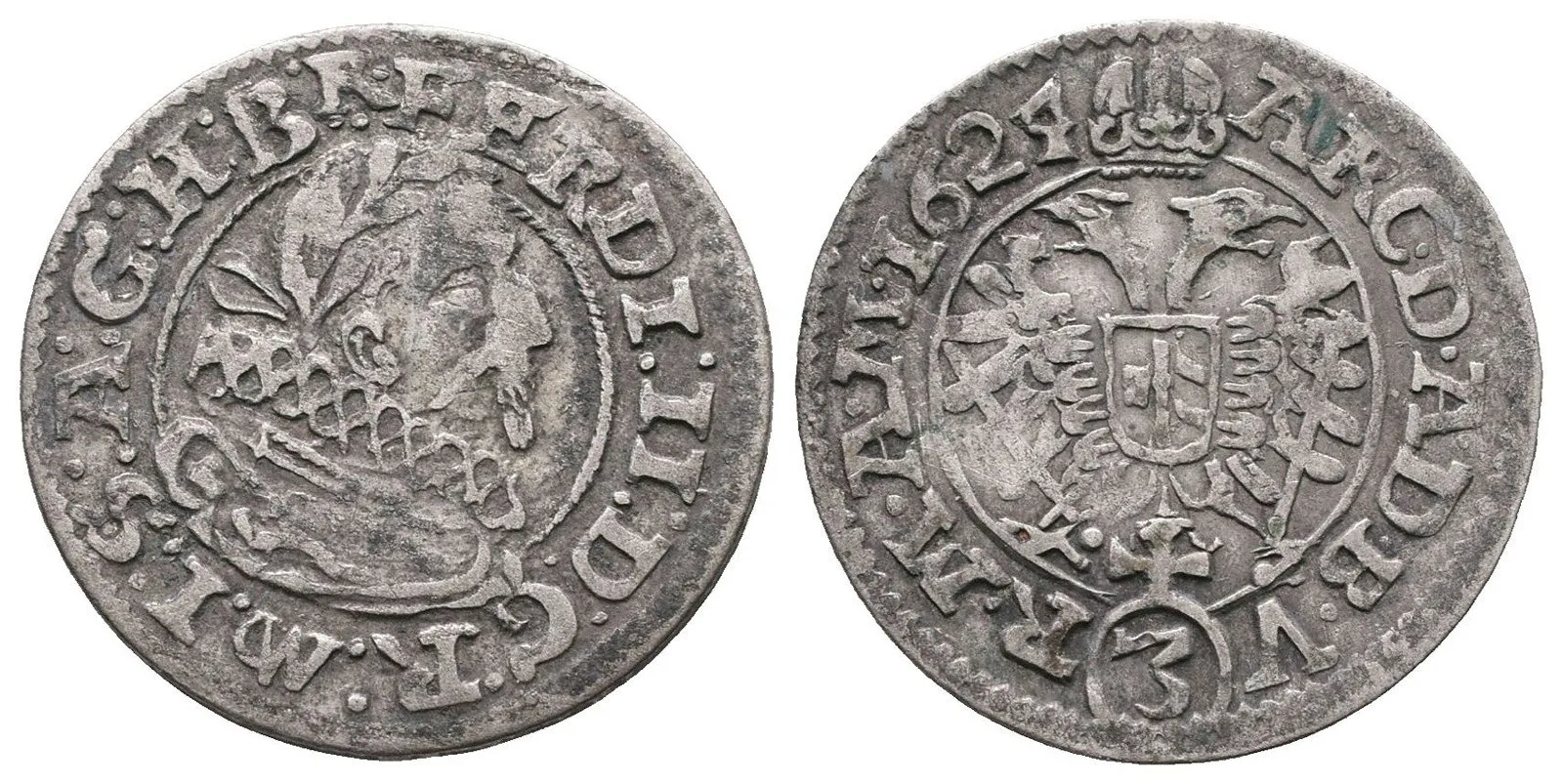 Ferdinand II., 1619 - 1637 (Mince dobrého zrna) — 1