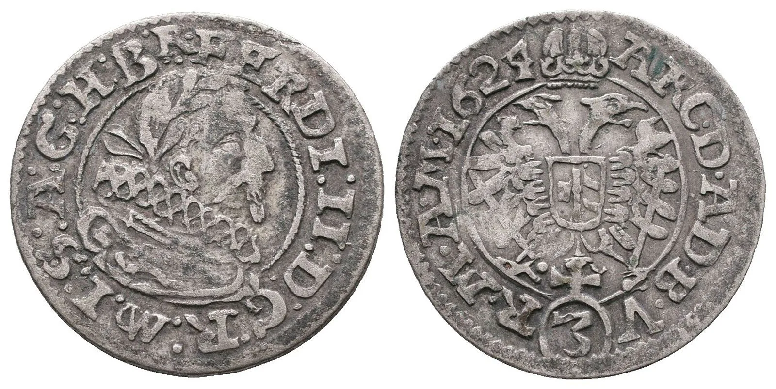 Ferdinand II., 1619 - 1637 (Mince dobrého zrna) — 1