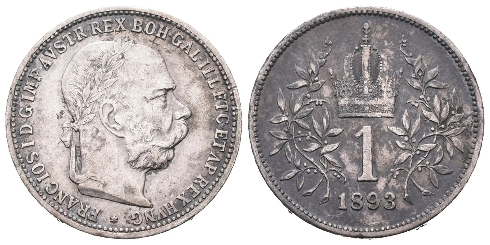 1 Koruna 1893