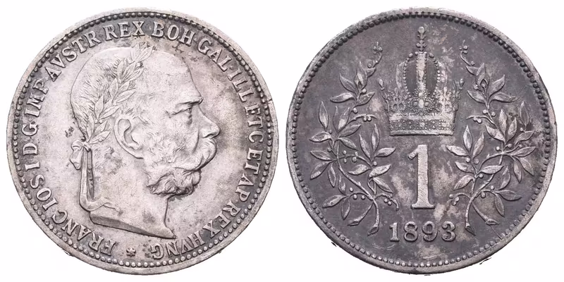 1 Koruna 1893