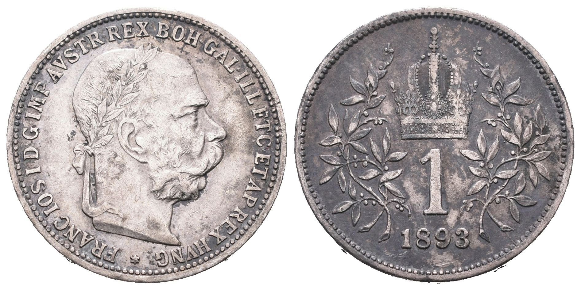 1 Koruna 1893