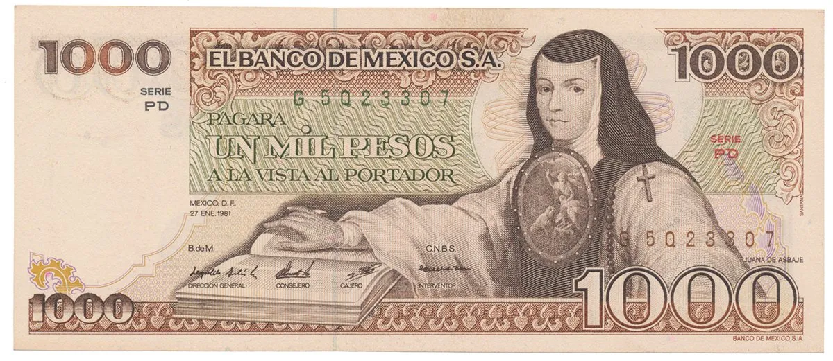 Mexiko, 1000 Pesos 1981, P.76a