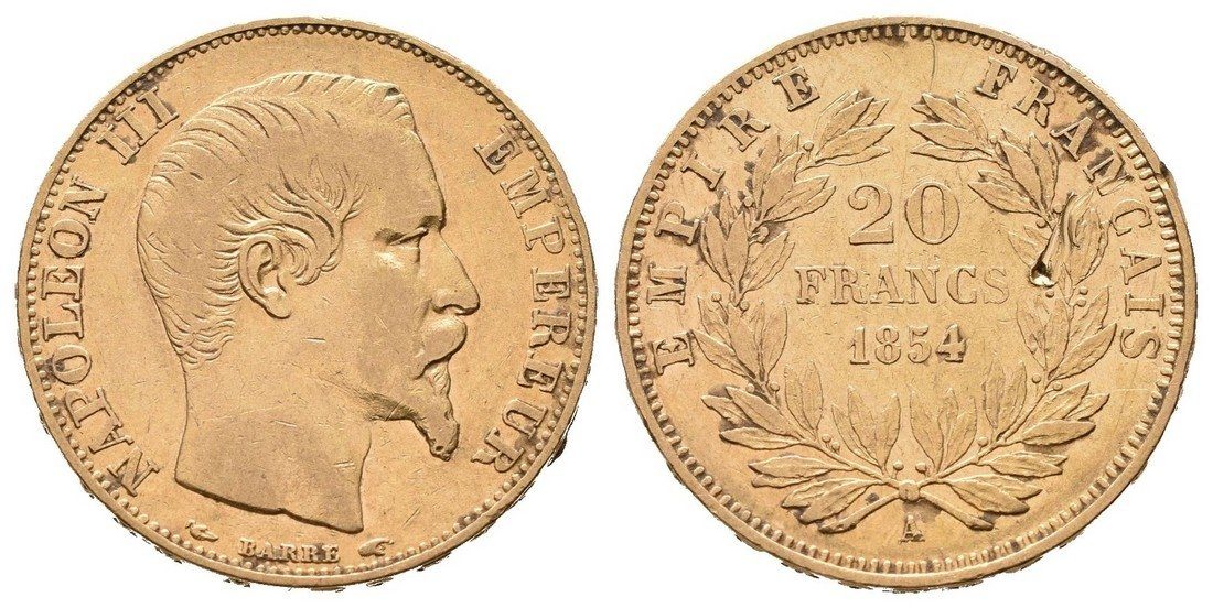 Francie, 20 Frank 1854 A