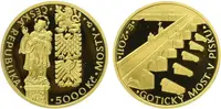 5000 Kč 2011 - Gotický most v Písku, PROOF
