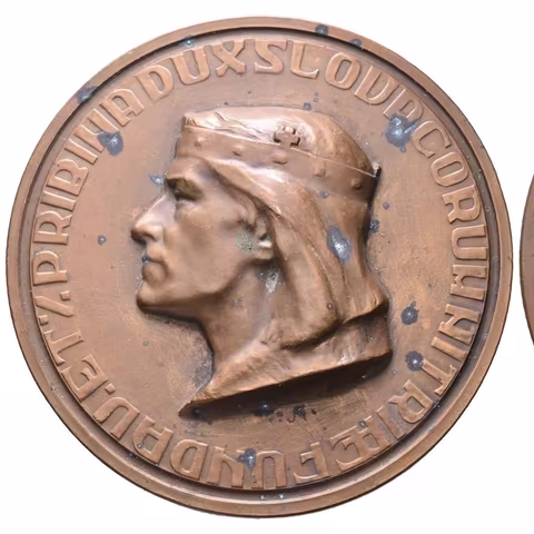 AE Medaile 1933 (J. Koniarek) - Nitranský kníže Pribina.