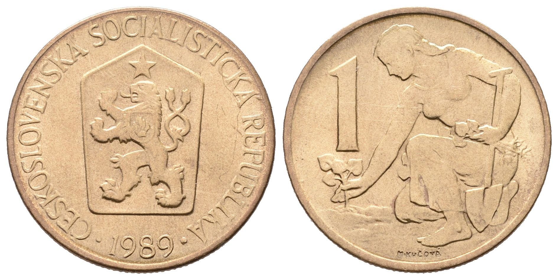 1 Koruna 1989