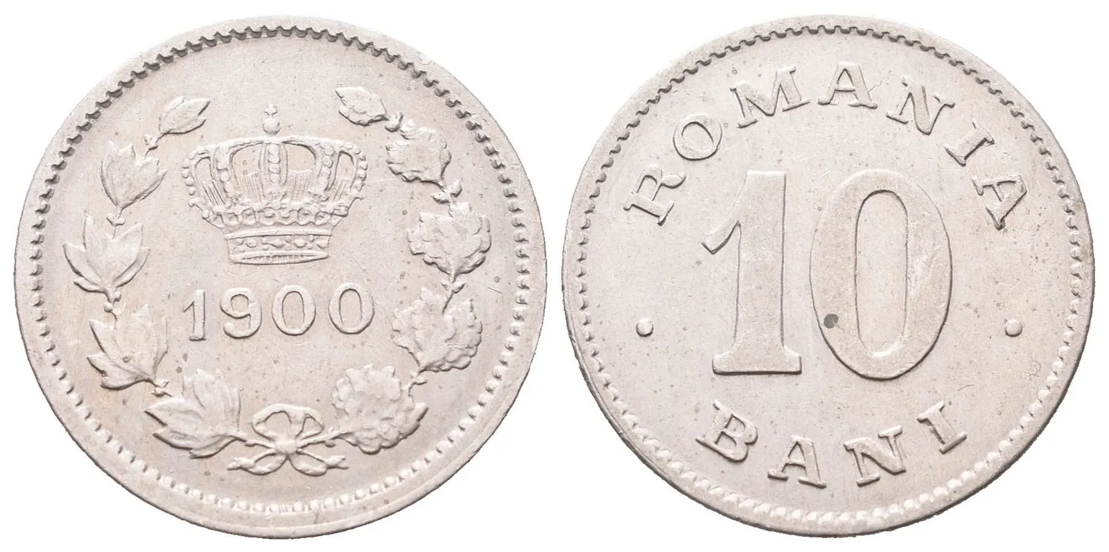 Rumunsko, 10 Bani 1900