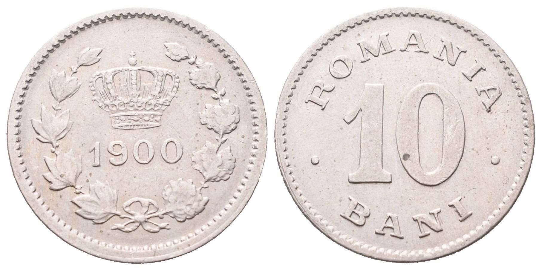 Rumunsko, 10 Bani 1900