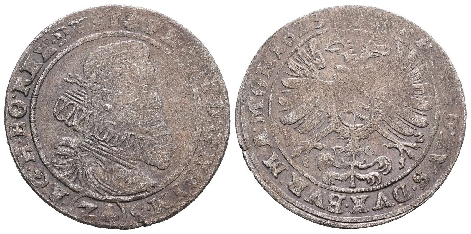 Ferdinand II., 1619 - 1637 (Mince kiprová) — 1