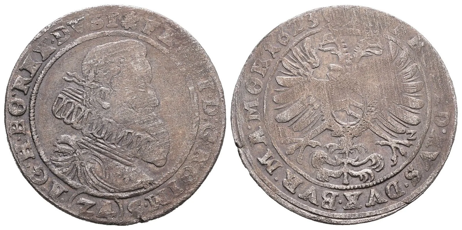 Ferdinand II., 1619 - 1637 (Mince kiprová) — 1