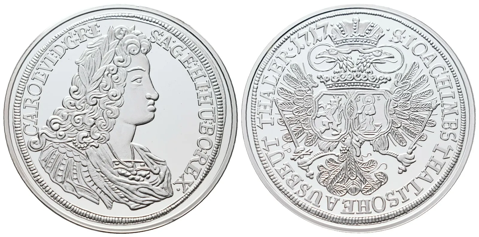 Replika - Historický tolar - Karel II. 1717