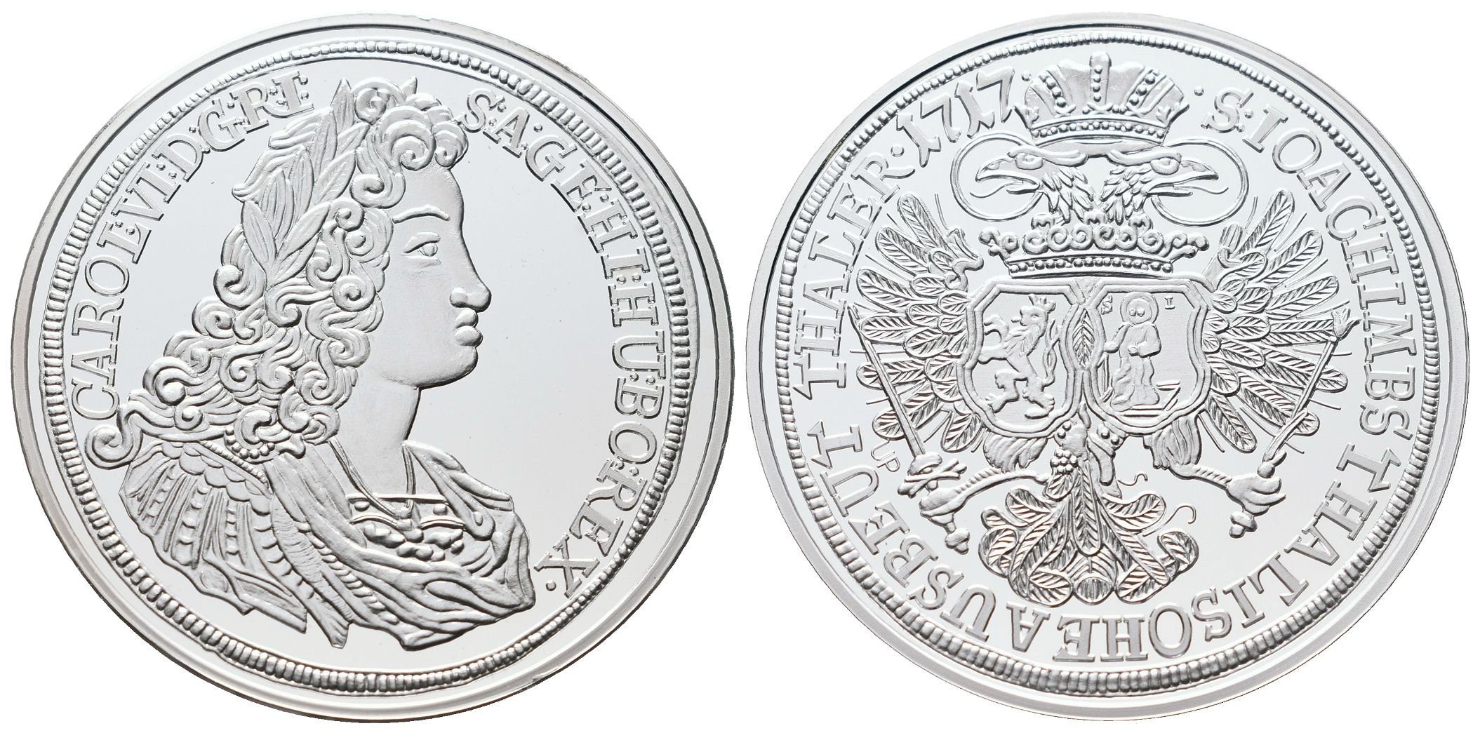 Replika - Historický tolar - Karel II. 1717