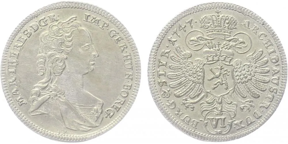 Marie Terezie, 1740 - 1780 — 1