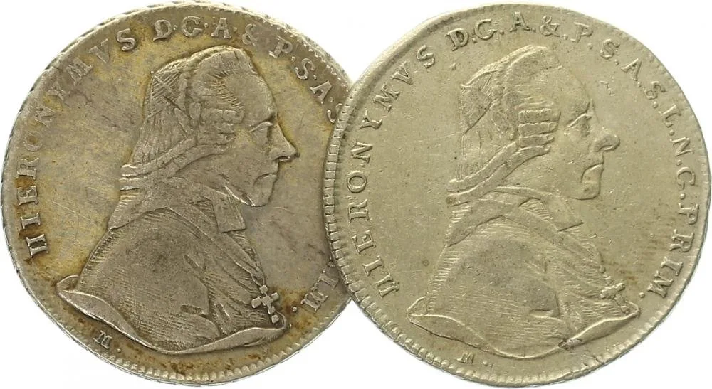 Salzburg - arcibiskupství, Hyeronymus Colloredo, 1772 - 1803 — 1