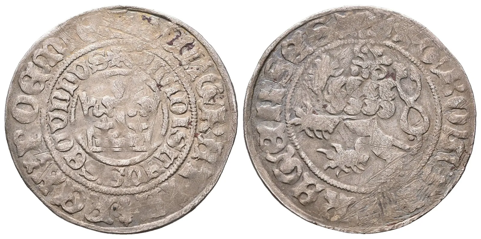 Vladislav II. Jagellonský, Pražský groš, Hásková I.a/8