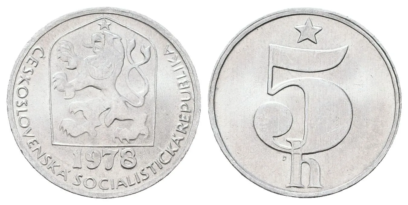 5 Haléř 1978