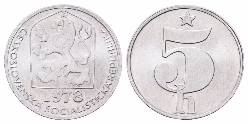 5 Haléř 1978