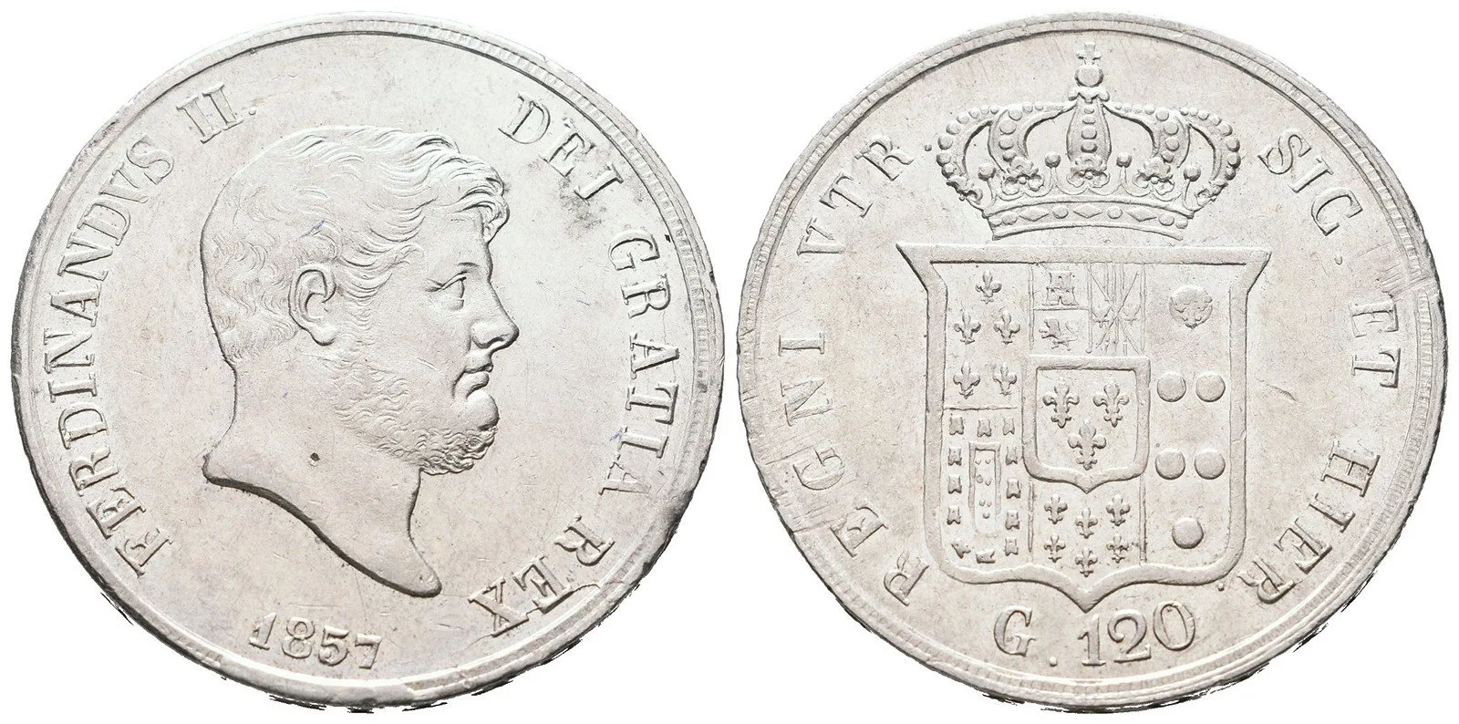 Itálie - Neapol a Sicilie, Ferdinand II., 1830 - 1859 — 1