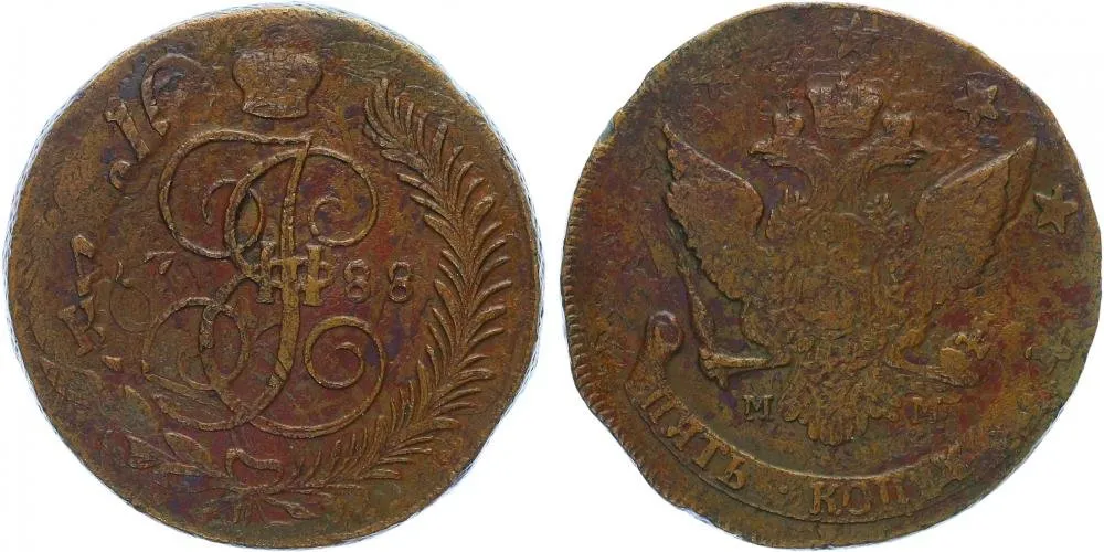 Rusko, Kateřina II., 1762 - 1796 — 1