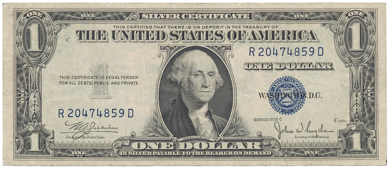 USA, 1 Dollar 1935C, Pick.416c