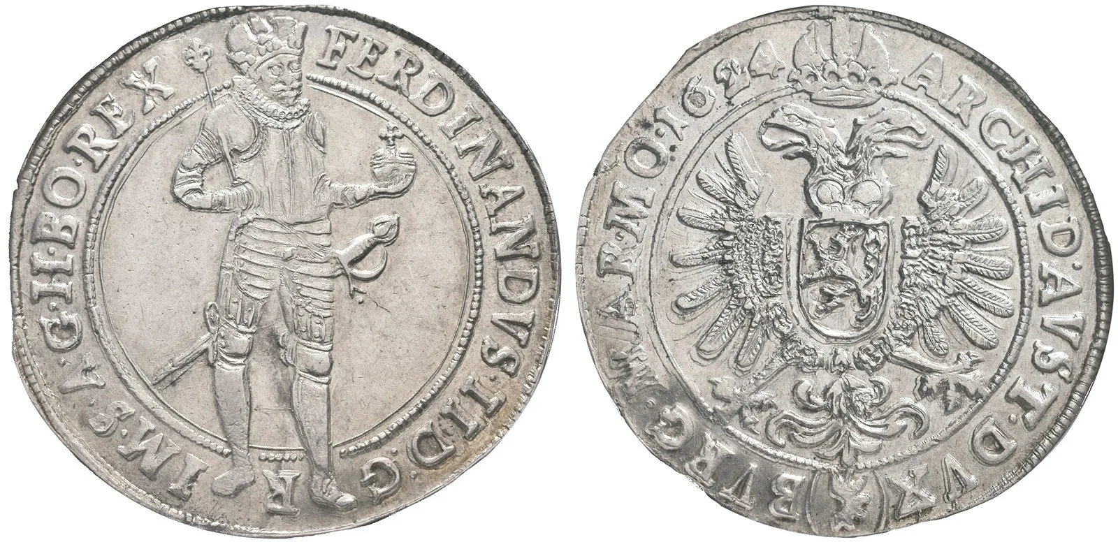 Ferdinand II., 1619 - 1637 (Mince dobrého zrna) — 1