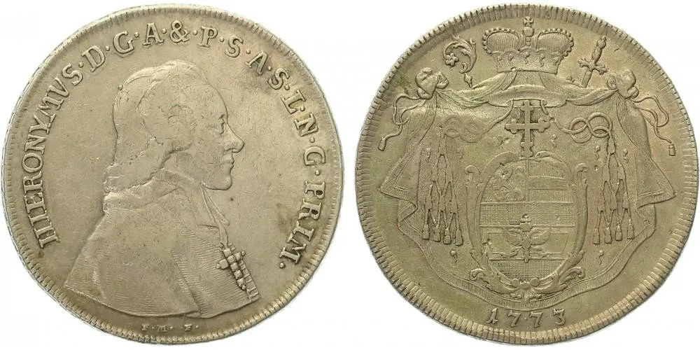 Salzburg - arcibiskupství, Hyeronymus Colloredo, 1772 - 1803 — 1