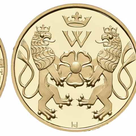 Medaile 2013 (Wichnerová, Lietava) - Hrad a zámek Jindřichův Hradec. Au 0,999, 22 mm