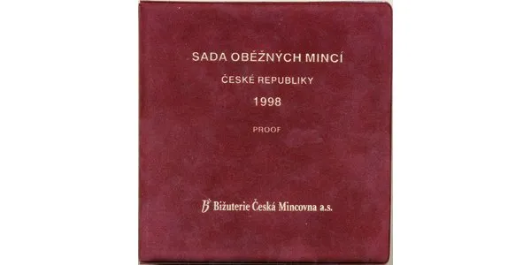 Ročníková sada mincí 1998 - PROOF