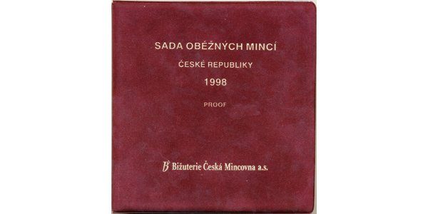 Ročníková sada mincí 1998 - PROOF