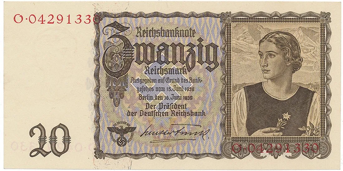 Německá platidla na československém území 1938-45 — 1
