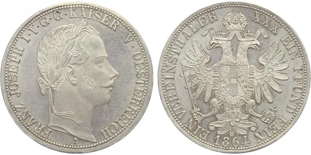 Rakouská a spolková měna, 1857 - 1892 — 1